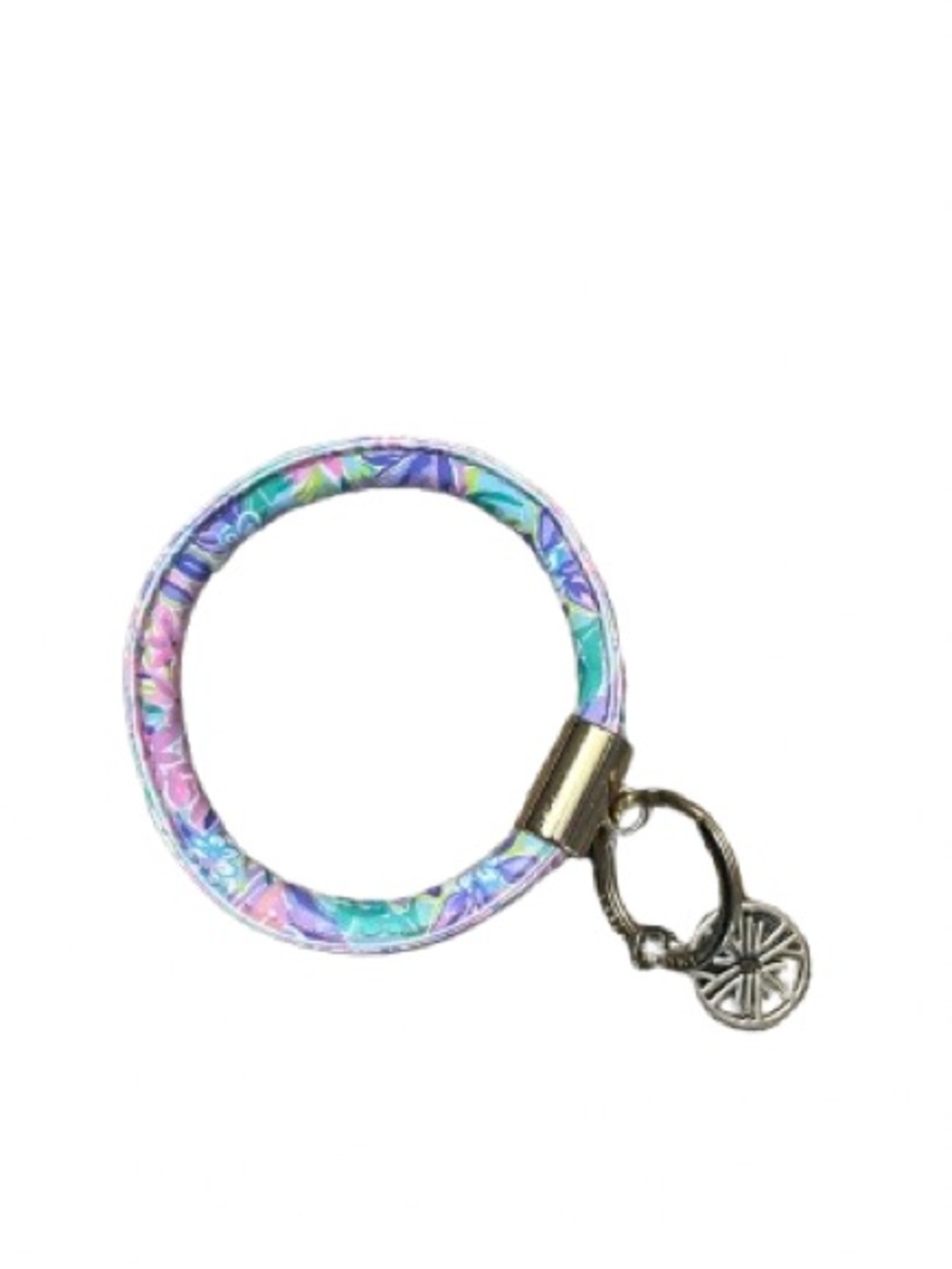 Lily Pulitzer Round Key Ring in Turtley Awesome